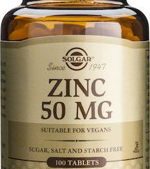 Solgar Zinc Gluconate 50mg 100 ταμπλέτες