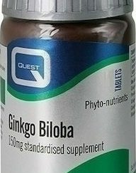 Quest Naturapharma Ginkgo Biloba 150mg Extract 60 ταμπλέτες