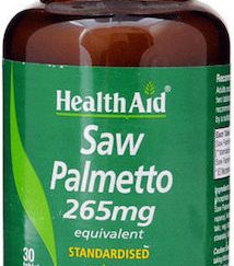 Health Aid Saw Palmetto 265mg 30 ταμπλέτες