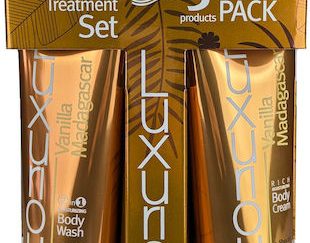 Intermed Luxurious Vanilla Madagascar Promo 2&1 Moisturizing Body Wash Κρεμώδες Αφρόλουτρο 280ml + Natural Exfoliating Body Scrub Σώματος 280ml + Rich Moisturizing Cream Ενυδατική Κρέμα Σώματος, 280ml